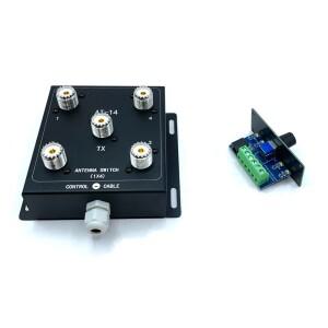 4방향 동축 원격 안테나 스위치 안테나 스위치 500W PEP 안테나 신호 스위치 편리한 전환을 위한 RF 안테나