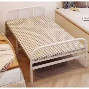 접이식 철제침대 싱글 평상형 조립식 1인용 베드 보조