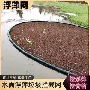 개구리밥 연못 강 수초제거망 이끼 제거망 부유물