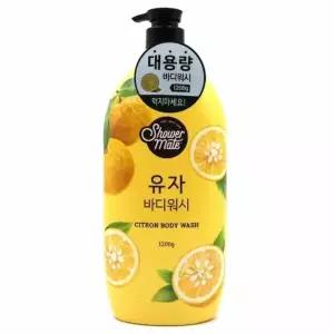 유자 214HUW07 바디워시 1200g 남자바디샤워 보습바디워시