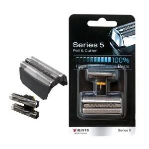 브라운 5 시리즈 전기 면도기 51055060570cc590cc590cc85818583858585888590 51B 헤드 포일 및 커터 블레이