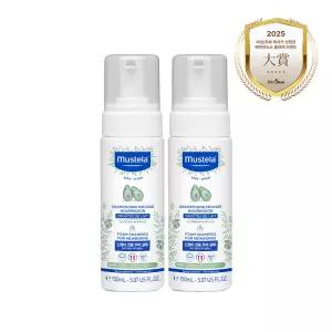무스텔라 폼 샴푸 포 뉴본(신생아 두피 샴푸) 150ml, 2개