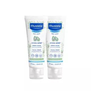 무스텔라 이드라베베 페이셜 크림(모든 피부) 40ml, 2개