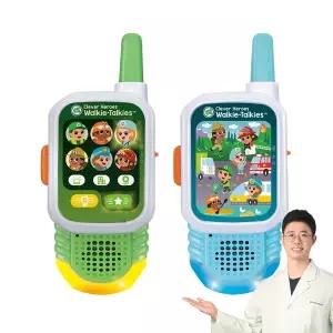 립프로그 2in1 키즈 어린이 무전기 워키토키 캠핑 전화기 장난감