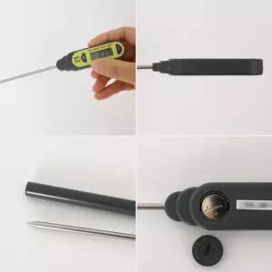 탐침 요리온도측정기 온도계 디지털 자동전원꺼짐 막대형온도계