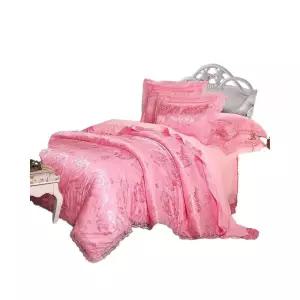 호텔침구 세트 고급 퀸 킹 이불 럭셔리 유럽식 실크 신혼 북유럽