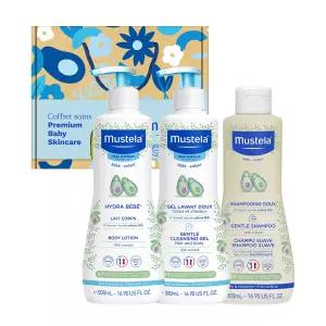 [선물세트] 무스텔라 베스트 3종(바디로션 500ml+샴푸 500ml+탑투토워시 500ml)