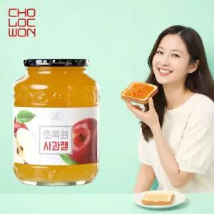 사과잼 1kg 과일쨈 샌드위치 식빵토스트 모닝빵 발라먹는 카페 대용량 업소용 맛있는 선물 선물용 사무실