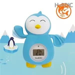 아기용 분수형 수온계 재미있는 펭귄 목욕탕 도우미 놀이 온도계