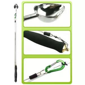 씨타임 스텐쏠채 밑밥주걱 롱캐스터 분실방지 스프링