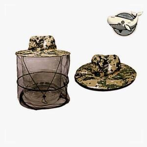 [2개구성] 밀리터리 그물 벌레방지 햇볕차단 여름 해충차단 방충망 등산의자 벌초 벌레차단 모자 NWFH95O0