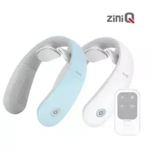 휴대용 넥밴드 무선 목마사지기 저주파 온열마사지기