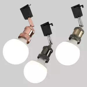 KC 레일 등기구 동소켓 1단 싱글락 펜던트 각도조절 원통 카페 상가 인테리어