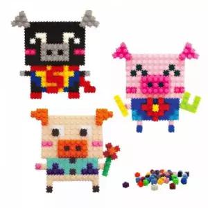 글로벌이지 이지툭툭블럭-돼지삼형제