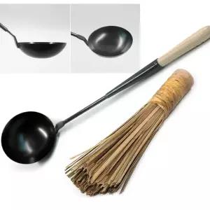 철까오기 까오기 중식국자 볶음용 업소용 대형국자/대나무솔/중식솔/댓솔