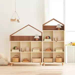 [소르니아] 뉴수플레 어린이 아기 전면 책장