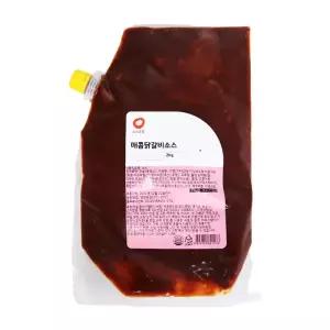 소스공방 냉장 매콤닭갈비소스 2kg