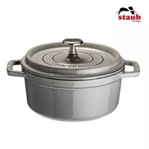[스타우브] 꼬꼬떼 원형냄비 그레이 22cm