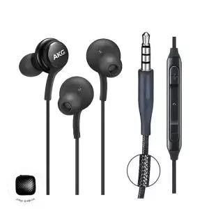 삼성 AKG 이어폰 정품 갤럭시 S8 S9 S10 노트8 노트9 귀안아픈 커널형 3.5파이 유선이어폰 + 파우치