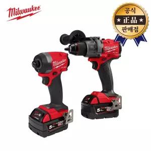 밀워키 FUEL충전콤보세트 M18 FPP2A3-502P GEN4 M18 FID3 M18 FPD3