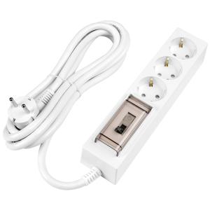 스윗홈 국산 고용량 멀티탭 3구, 3m, 1개