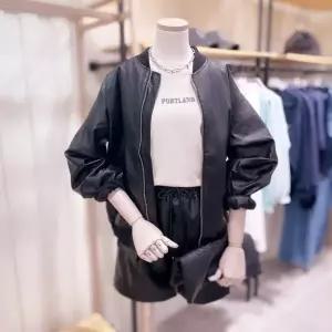 [대구백화점] [시에로]페이크레더 퀼팅안감 오버핏 점퍼(SI3LTF201)