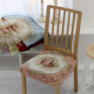 유알티홈 이태리 직수입 자카드 로망스 패브릭 식탁 의자커버 리폼 덮개 거실 봄 인테리어