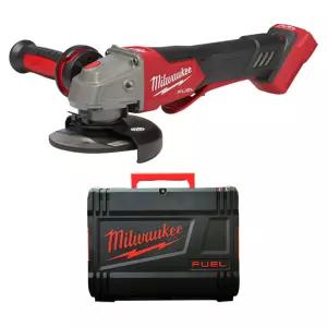 밀워키 M18 FSAGV100XPDB-0X 100mm 패들스위치 속도조절 그라인더 본체 케이스포함