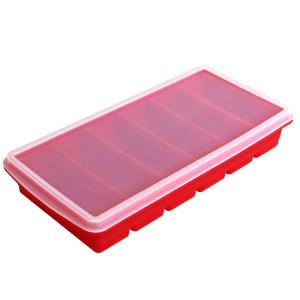 국산 실리콘 막대 얼음틀 트레이 6구 레드, 1개