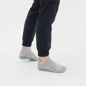 [아사나]로우앵클 풀토우(남성용 발가락 양말 토삭스)요가양말 필라테스 양말 미끄럼방지 남자 빅사이즈