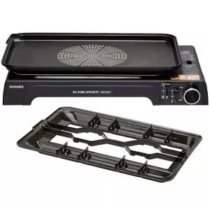 라니 가스와이드그릴 캠핑버너 휴대용 대형불판 야외 가정용그릴