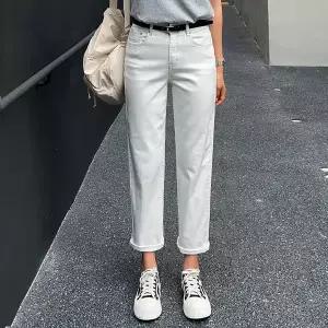 [시크폭스] (밍크기모Ver.추가)그레이쉬 스티치워싱코튼배기팬츠