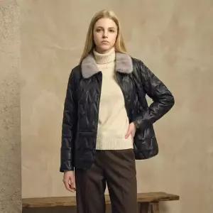 [리오벨] 밍크카라핫멜트다운쟈켓