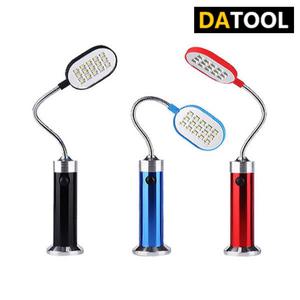 DA 15구 LED 자석 자바라 후레쉬 작업등 스탠드 플렉시블 코브라 캠핑 랜턴