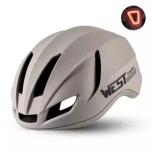 웨스트바이킹 초경량 자전거 킥보드 로드 에어로 후미등 헬멧 YP8113