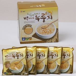 박씨네누룽지 햅쌀 숭늉 어르신 간식 등산 여행 간편식 누룽지 (150g x 5봉지)