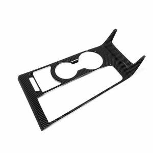 차량 콘솔 기어 시프트 패널 커버 프론트 워터 컵 홀더 스티커 데칼 액세서리 현대 투싼 2015 2016 2017 2