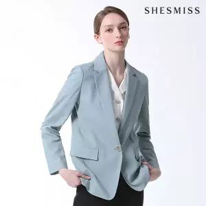 [하프클럽/쉬즈미스]베이직 린넨 원버튼 자켓