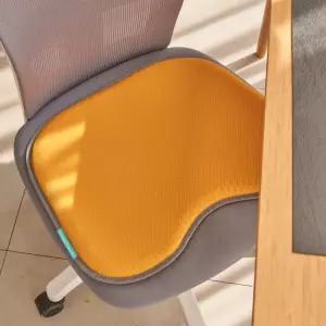 밸런스온 베타젤 시트 핏 L 1개입 (머스타드) / 학생 사무실 캠핑 자동차 차량용 의자 방석