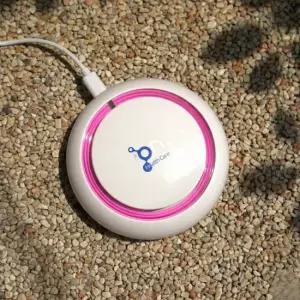 국산 미니 공기청정기 논필터 소형 원룸 휴대용 공기정화기 핑크