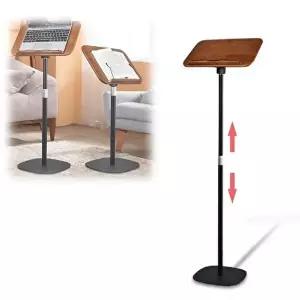 높이 각도조절 지휘자 나무 보면대 원목 악보 거치대-WEACFFC