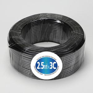 에스엔씨 전선 케이블 VCTF 2.5sq x 3C 100m 전기선 작업선 절연전선 연동선 단선 전기 자재 전원 스위치