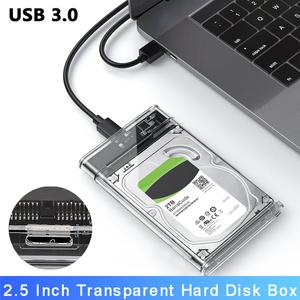 노트 북용 USB 3.0 외장 HDD 케이스 2.5 인치 하드 드라이브 인클로저 5Gbps to SATA SSD 박스
