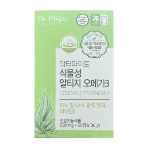 닥터파이토 식물성 알티지 오메가3 500mg x 60캡슐 / 써클