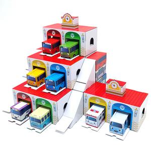 타요 차고지 종이블럭 / 타요버스 종이블록