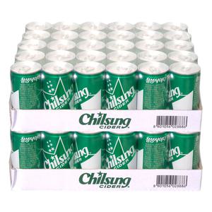 롯데칠성음료 칠성사이다 190ml 60개