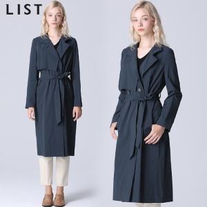 [리스트(LIST)] 모디파이드 모던 트렌치코트 (택가격:368000원)