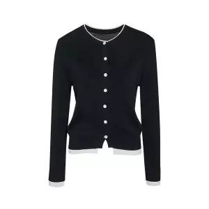 [JJ지고트](신세계 사우스시티)이중 레이어드 배색 가디건 GR4N1CD451