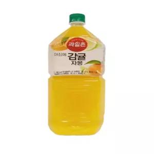 해태 과일촌 아침에 감귤자몽 2L x 6