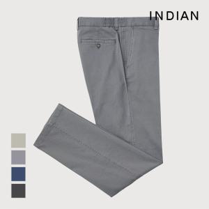[INDIAN] 면 워싱 슬림 밴딩 팬츠_MIVDL4S1361